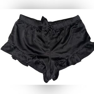 Victoria’s Secret Silk Ruffle Hem Sleep Shorts – Women’s Medium